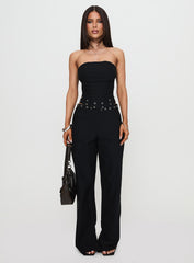 Passionette Strapless Top Black Petite