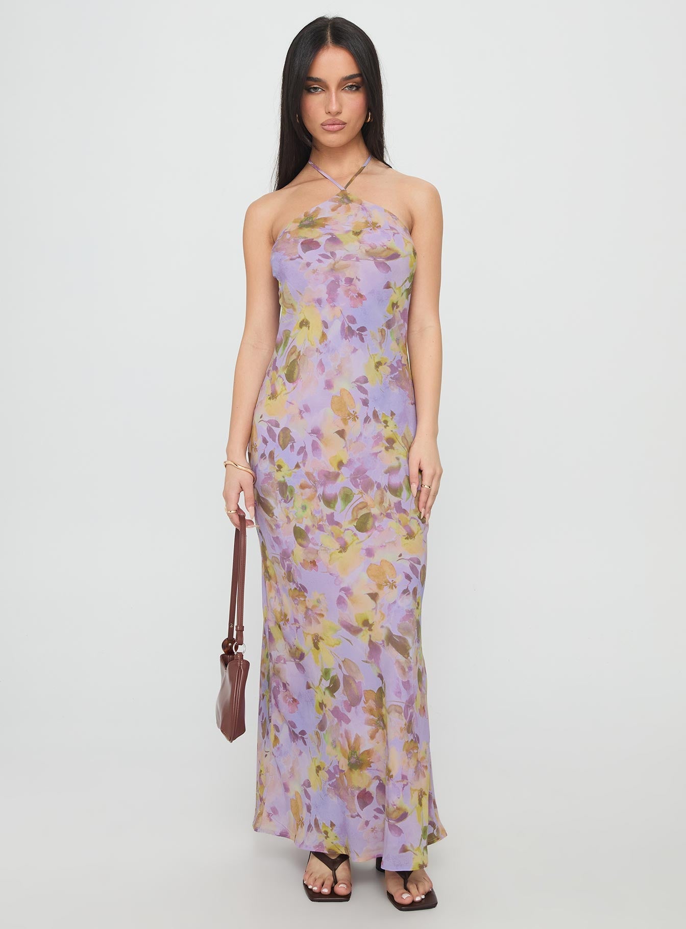 Florabella Halter Maxi Dress Multi