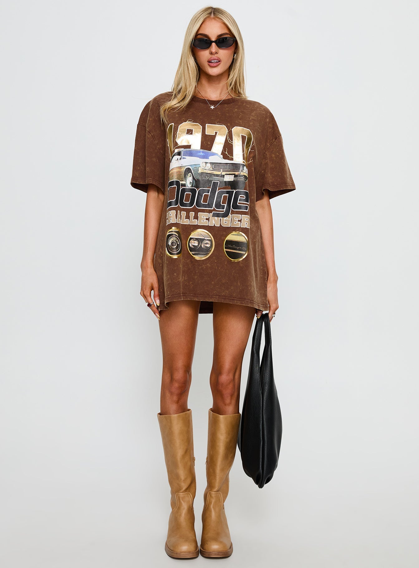 1970 Dodge Charger Oversied Graphic Top Brown