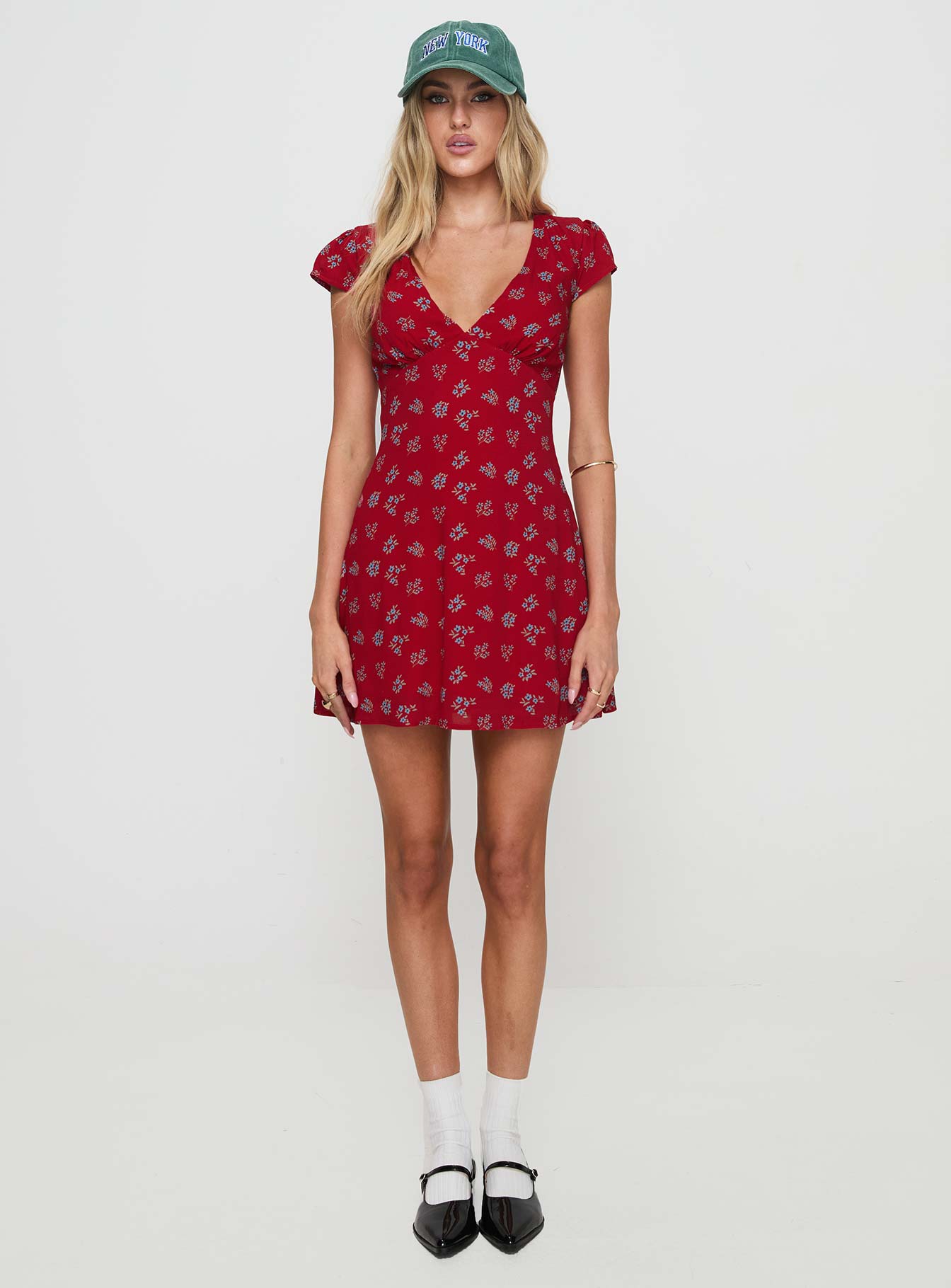Cannelloni Mini Dress Red