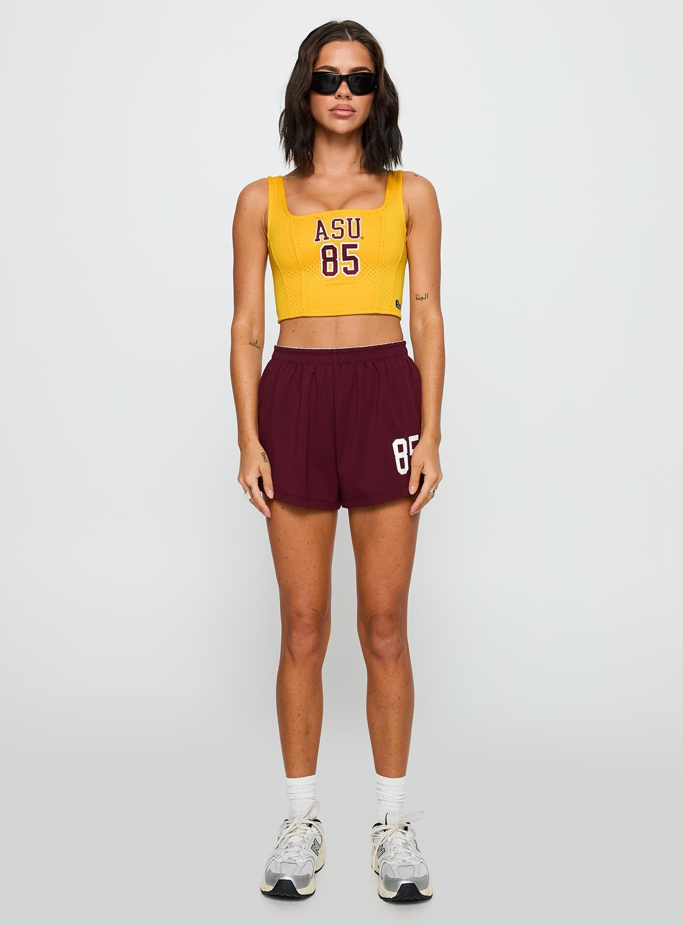 ASU Soffee Shorts Maroon