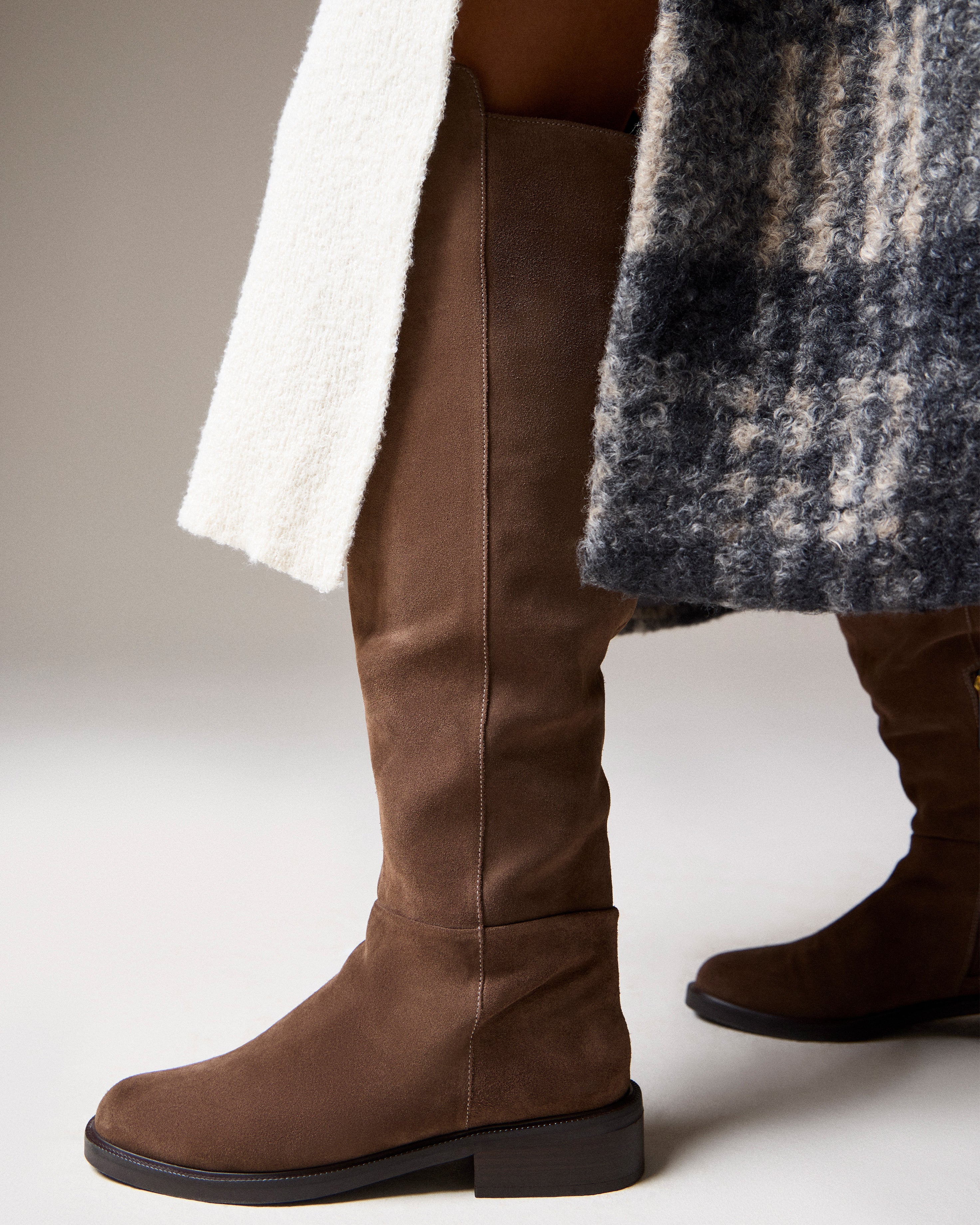 Amiyah Extra Wide Calf Over the Knee Riding Boot