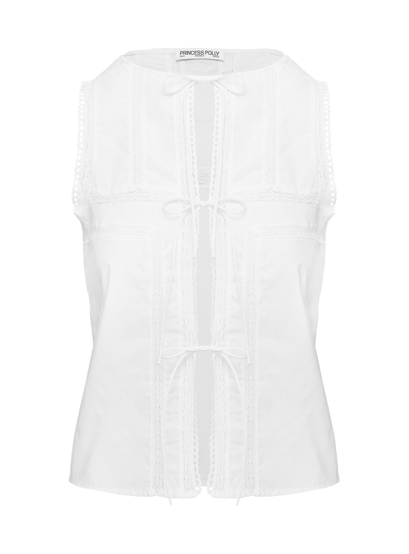 Angourie Blouse Top White