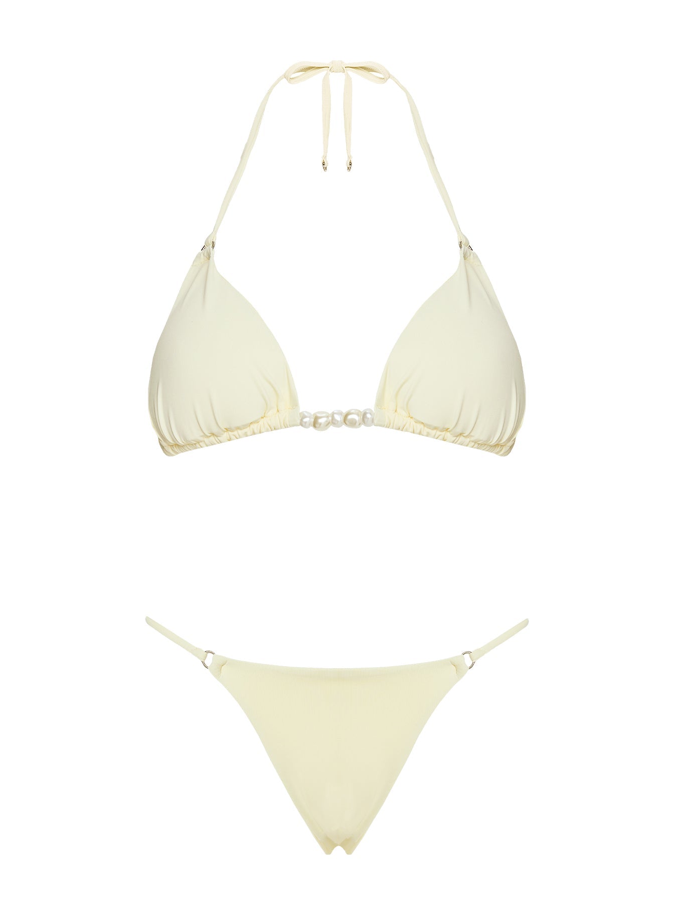 Adrah Cheeky Bikini Bottoms Yellow