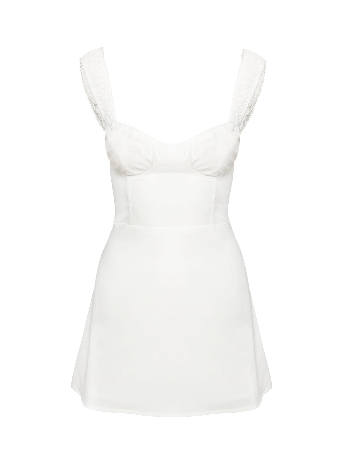 Faubert Mini Dress White