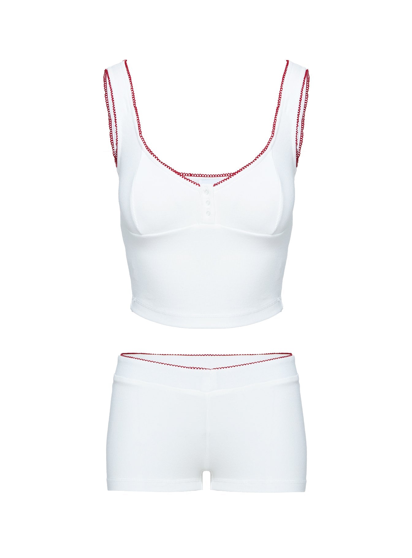 Motif Rib Sleep Set Ivory