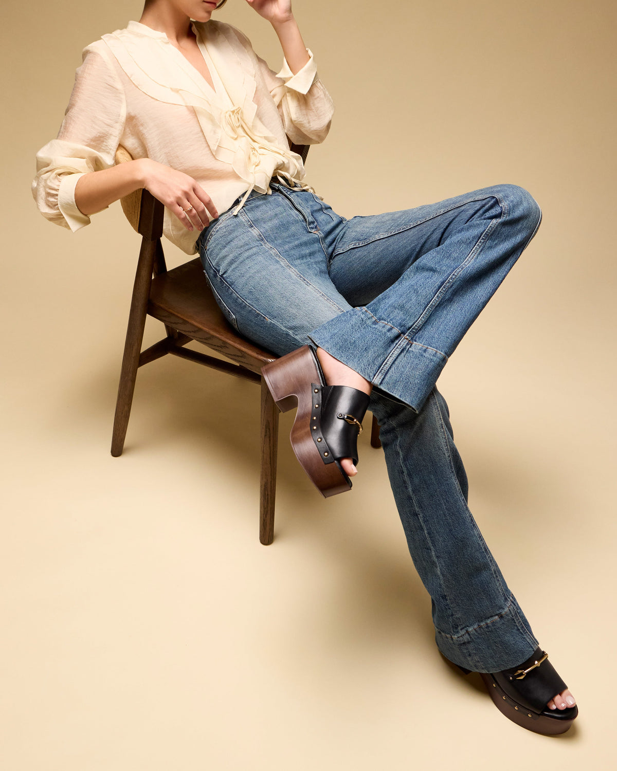 Efellan Platform Sandal