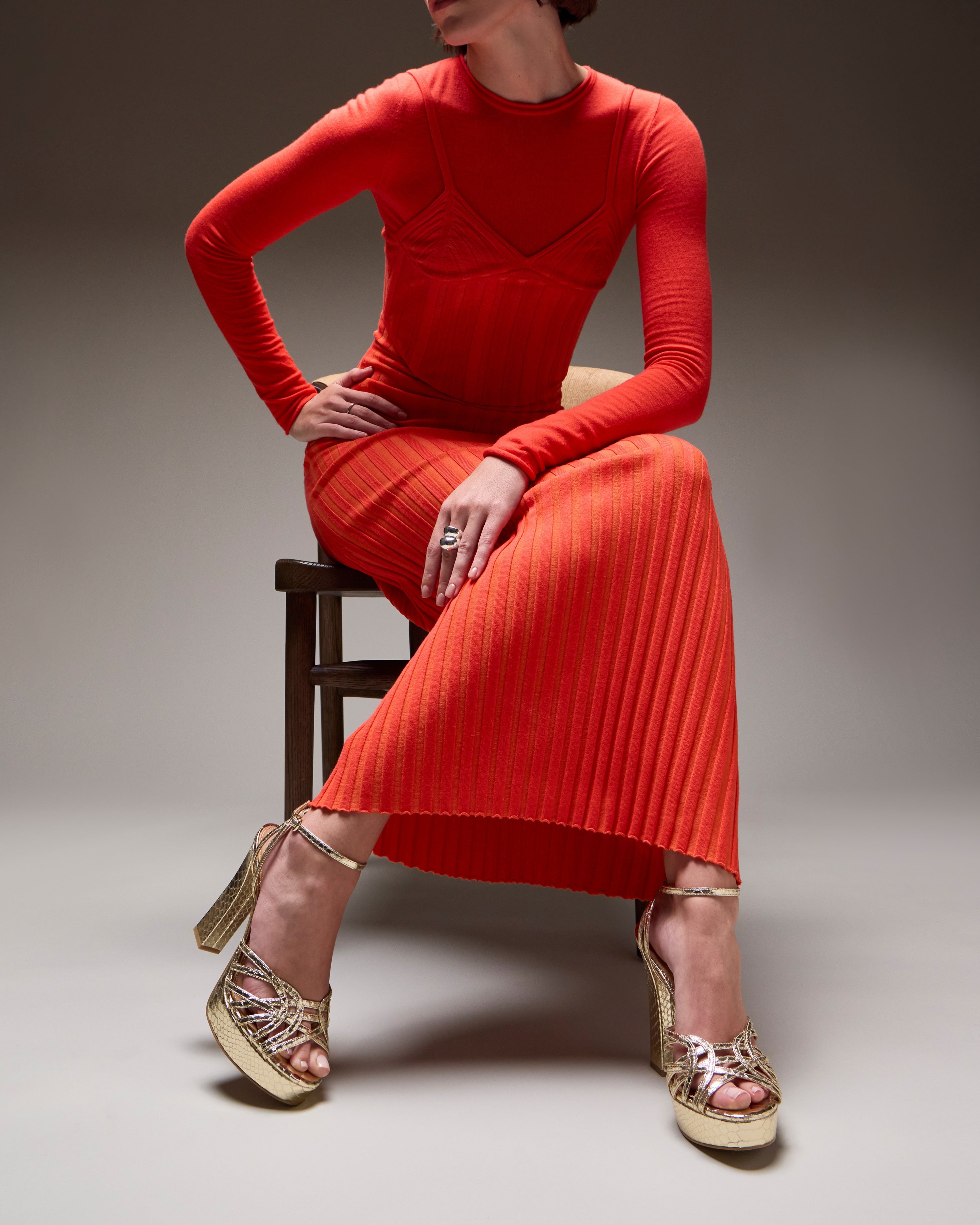 Samlee Strappy Platform Sandal