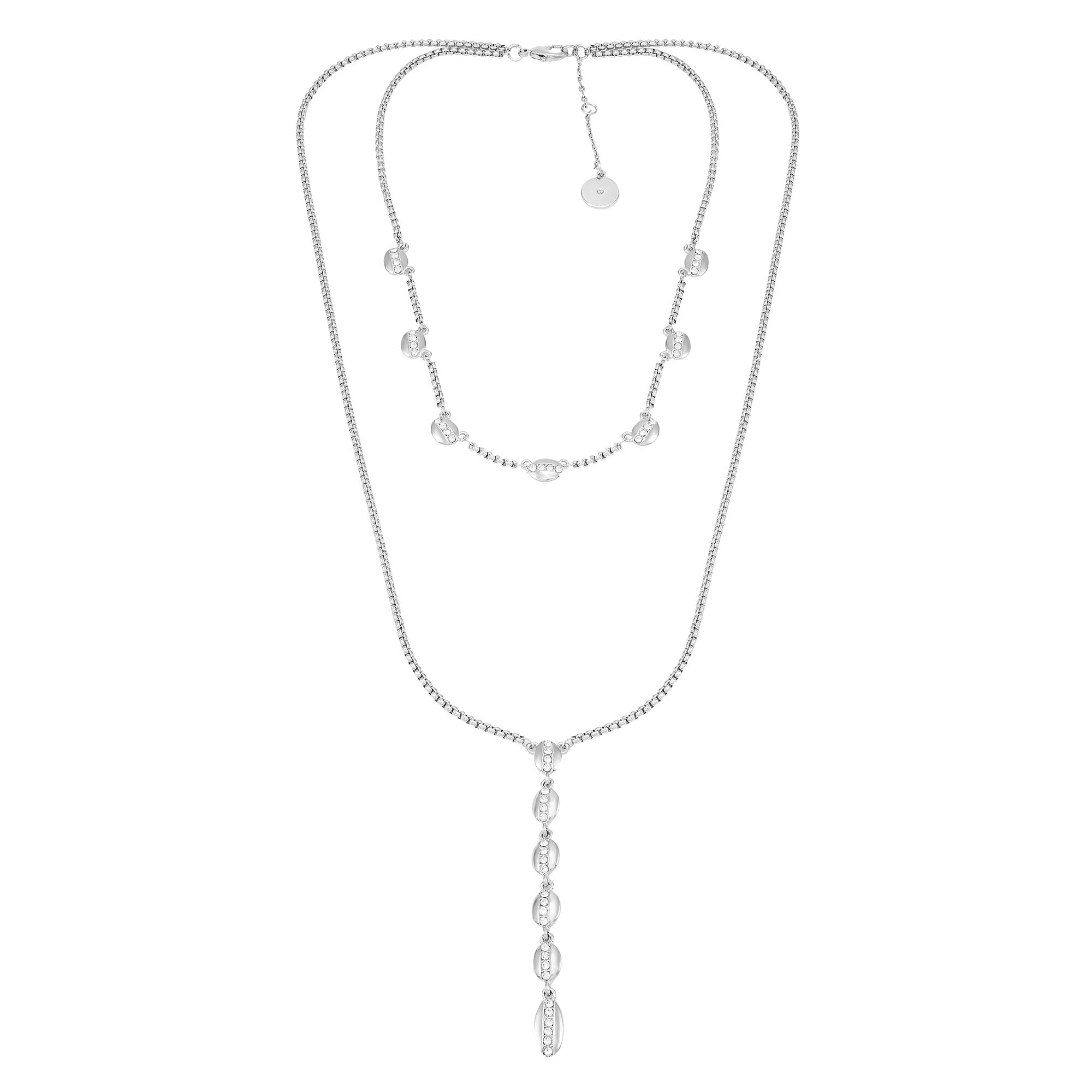 Crystal Layered Necklace
