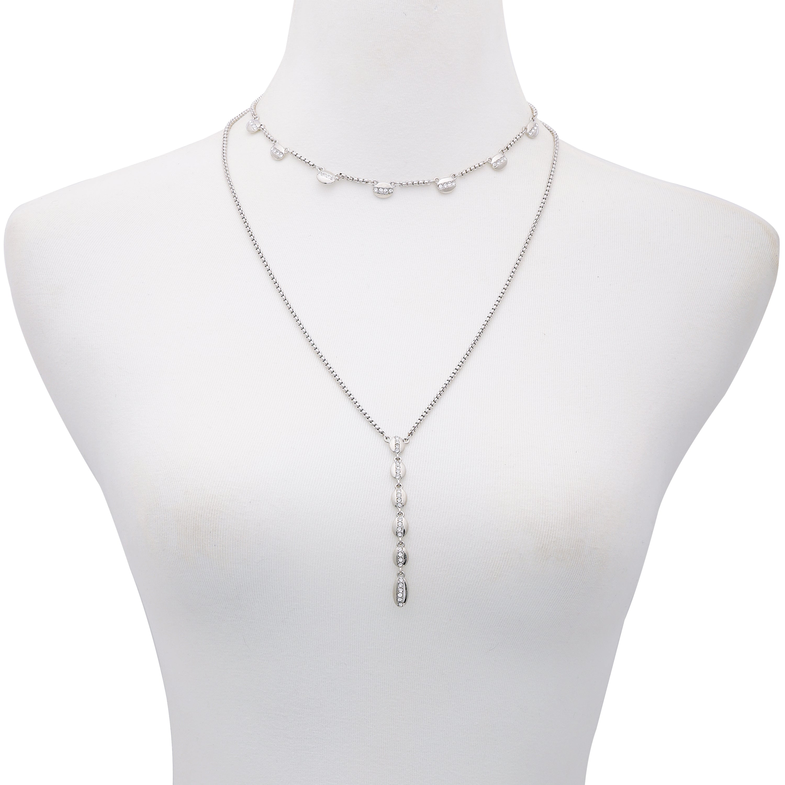 Crystal Layered Necklace