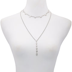 Crystal Layered Necklace