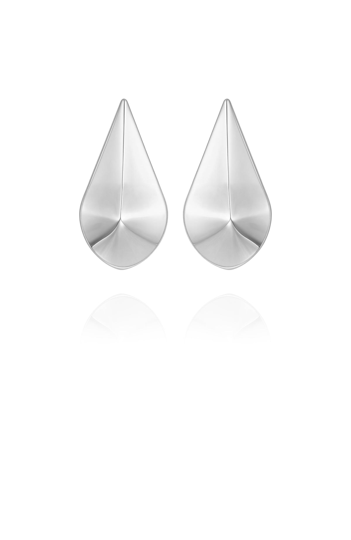 Chic Sculptural Dome Drop Earrings