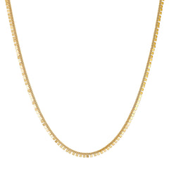 Geometric Chain Necklace
