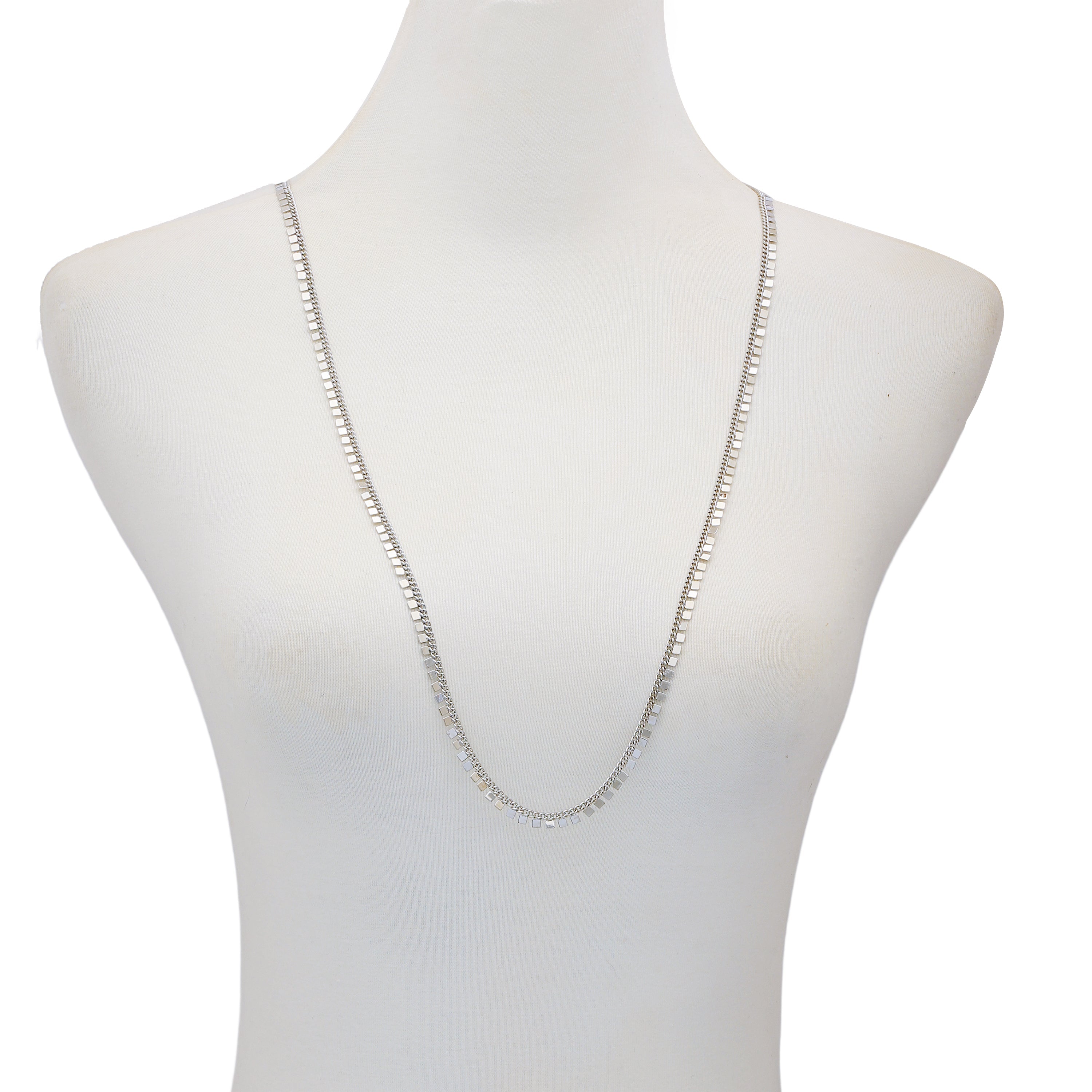 Geometric Chain Necklace