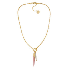 Double Pendant Necklace