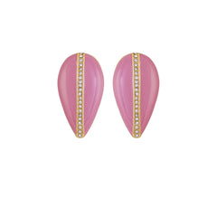 Gold Tone Teardrop Earrings