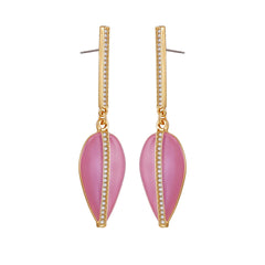 Gold Tone Drop Earrings