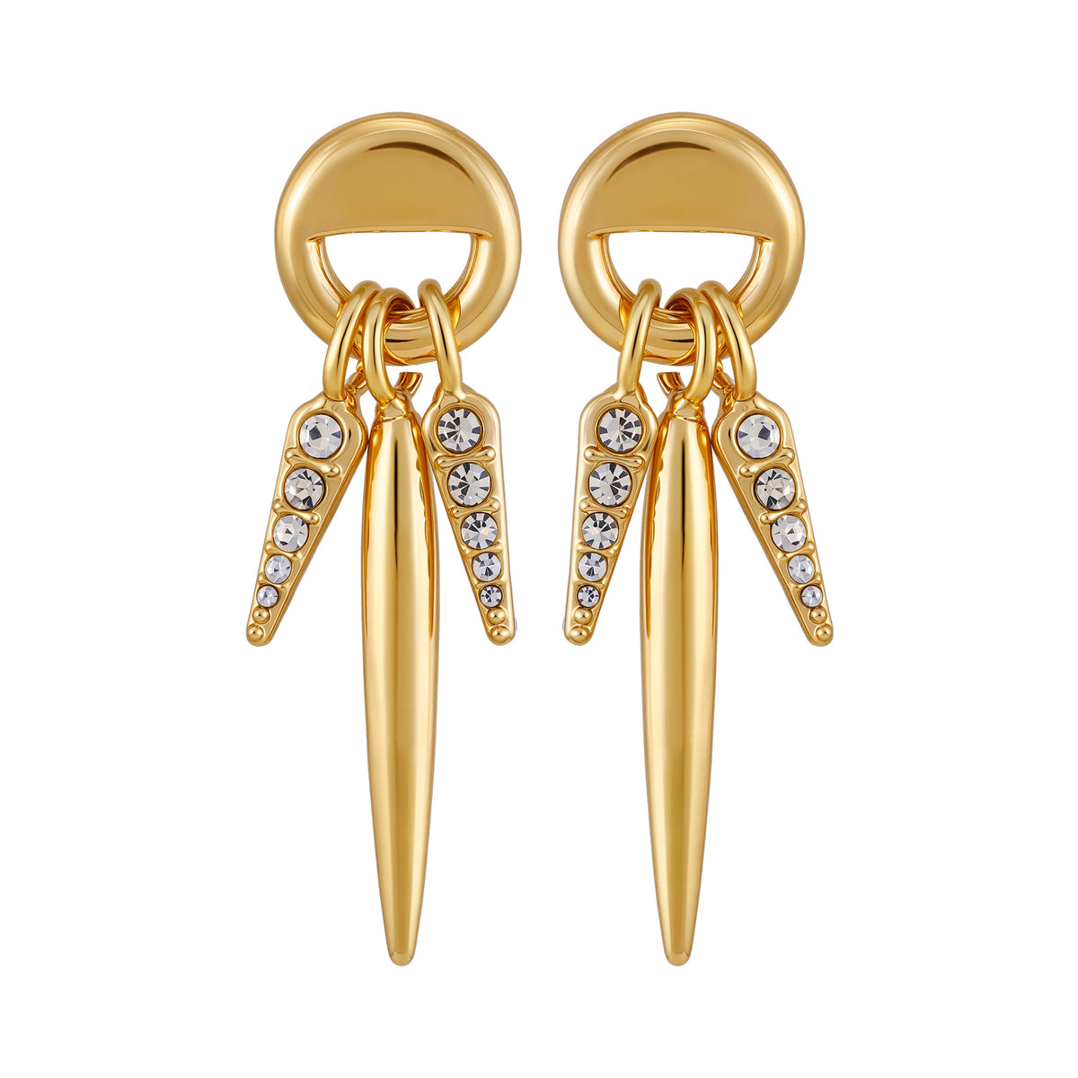 Black Enamel Hinged Bangle