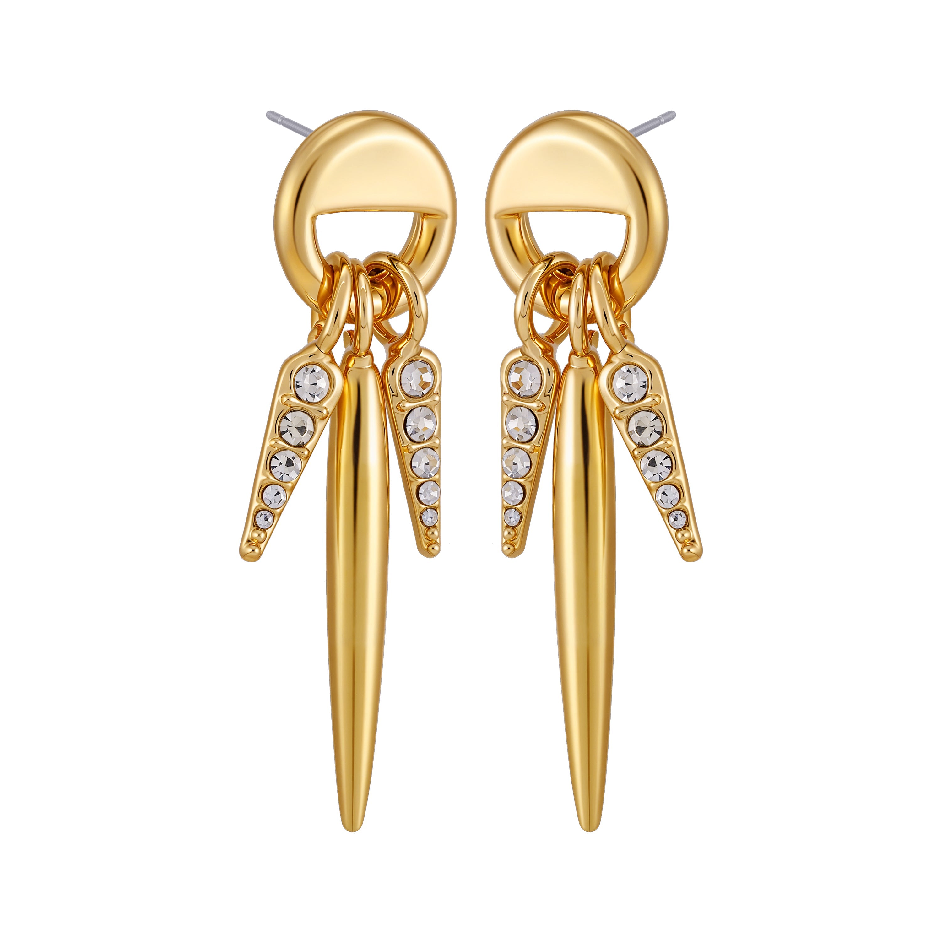 Black Enamel Hinged Bangle