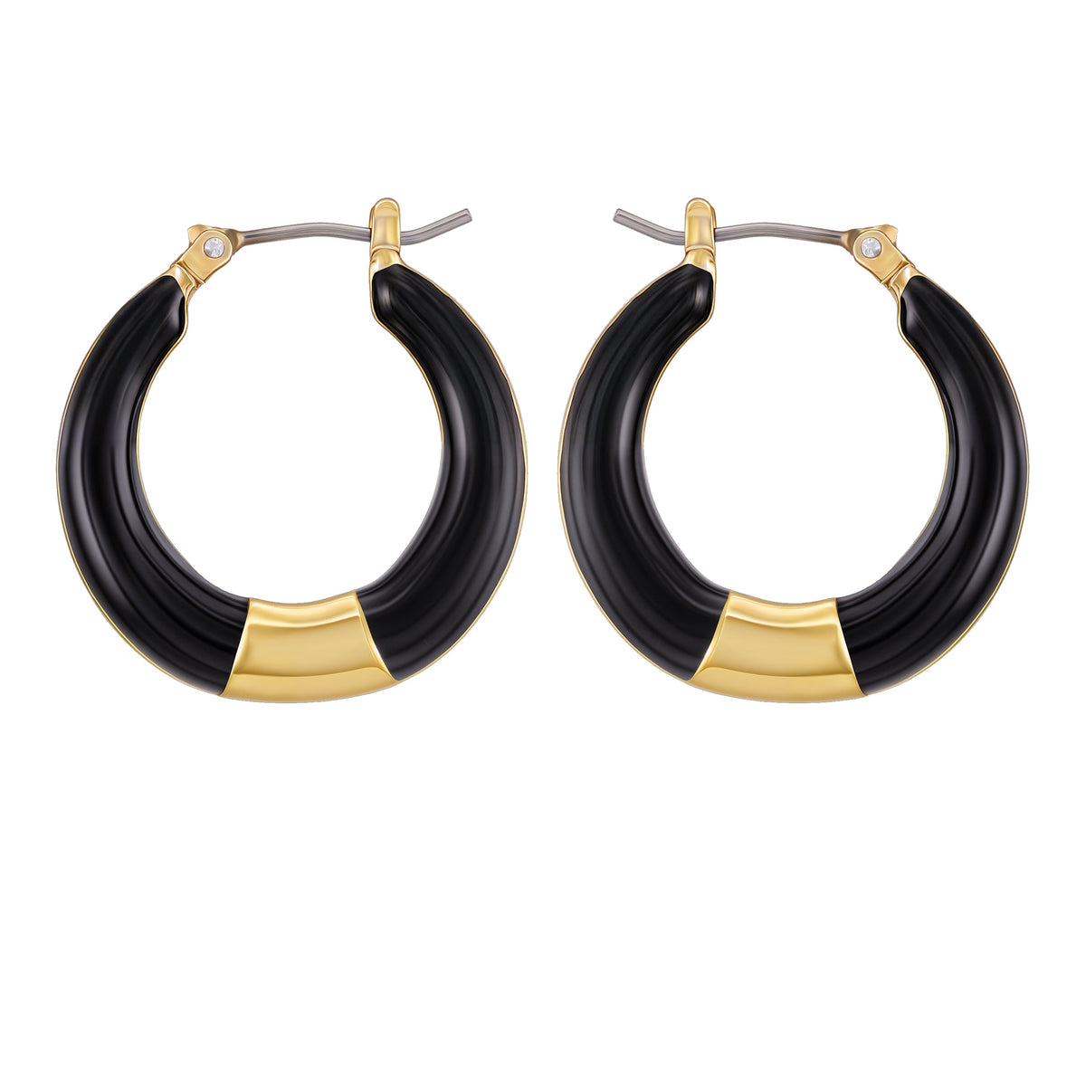 Goldtone Spike Drop Earrings