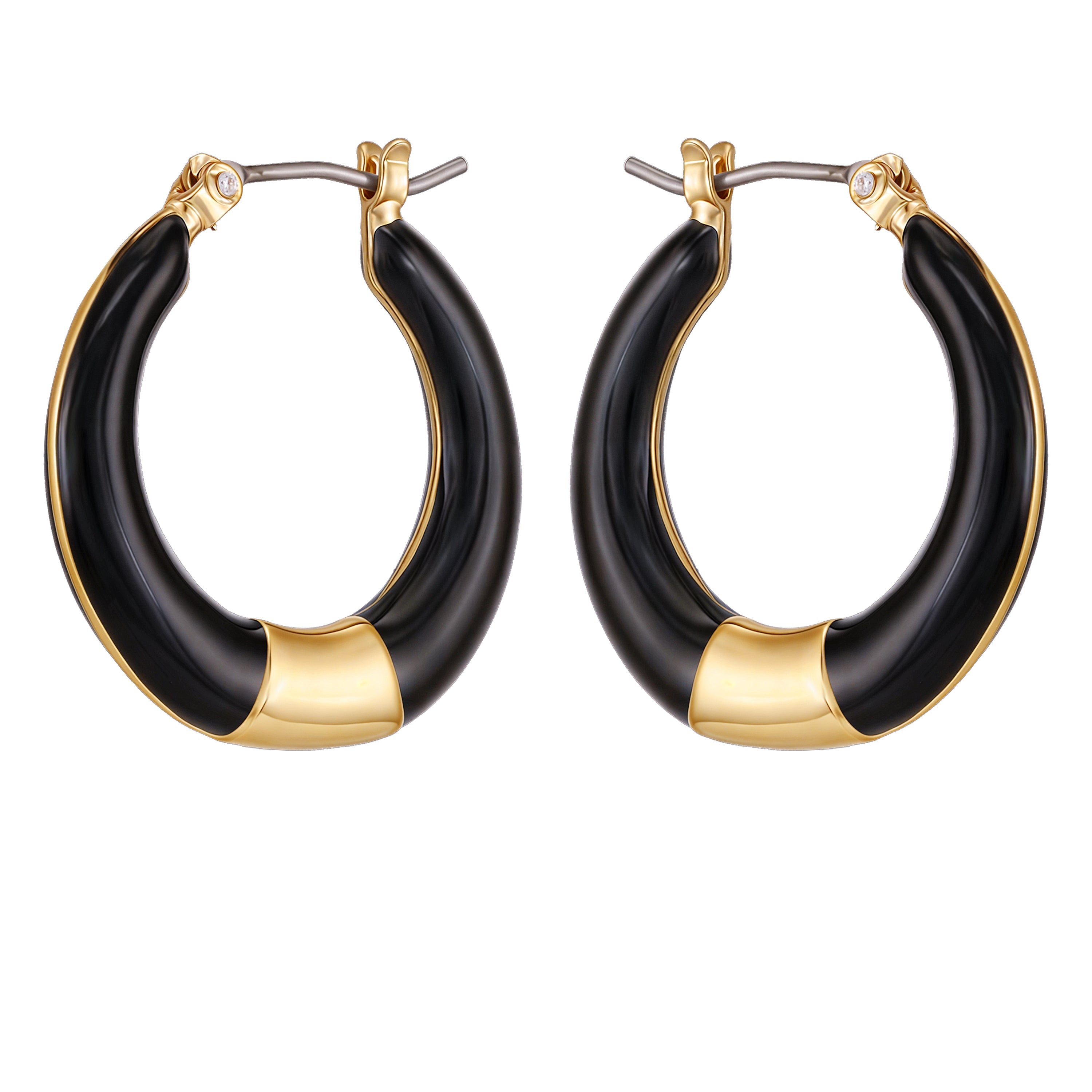 Goldtone Spike Drop Earrings