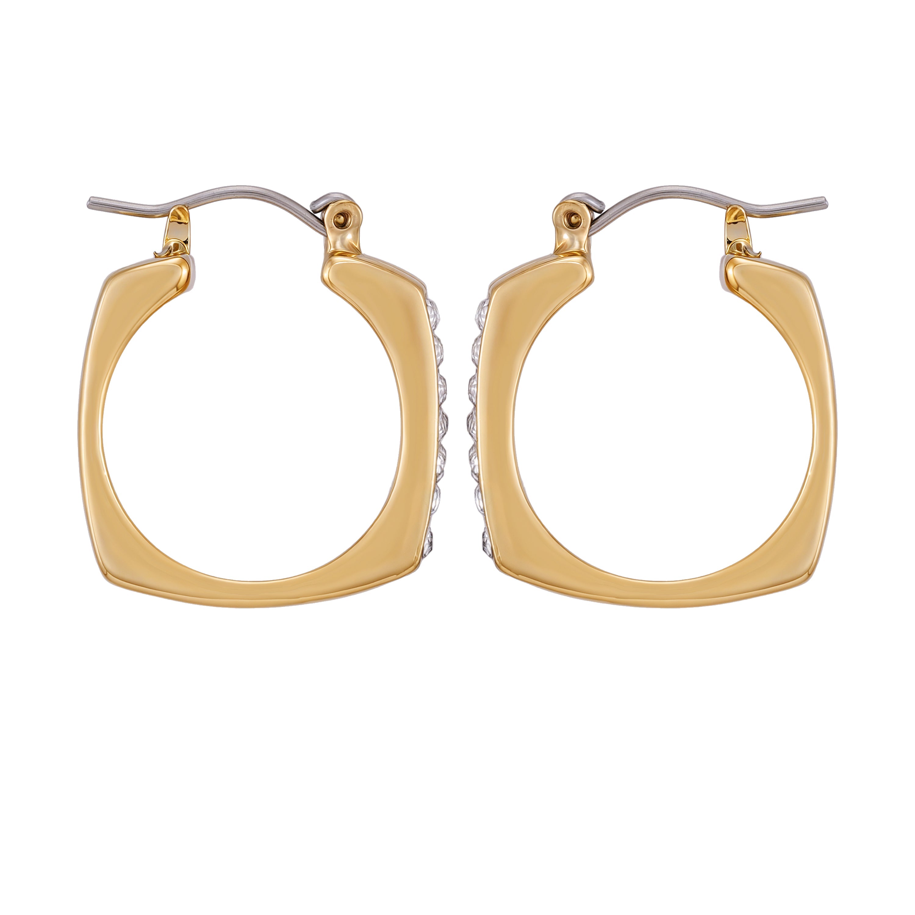 Small Square Hoop Earrings