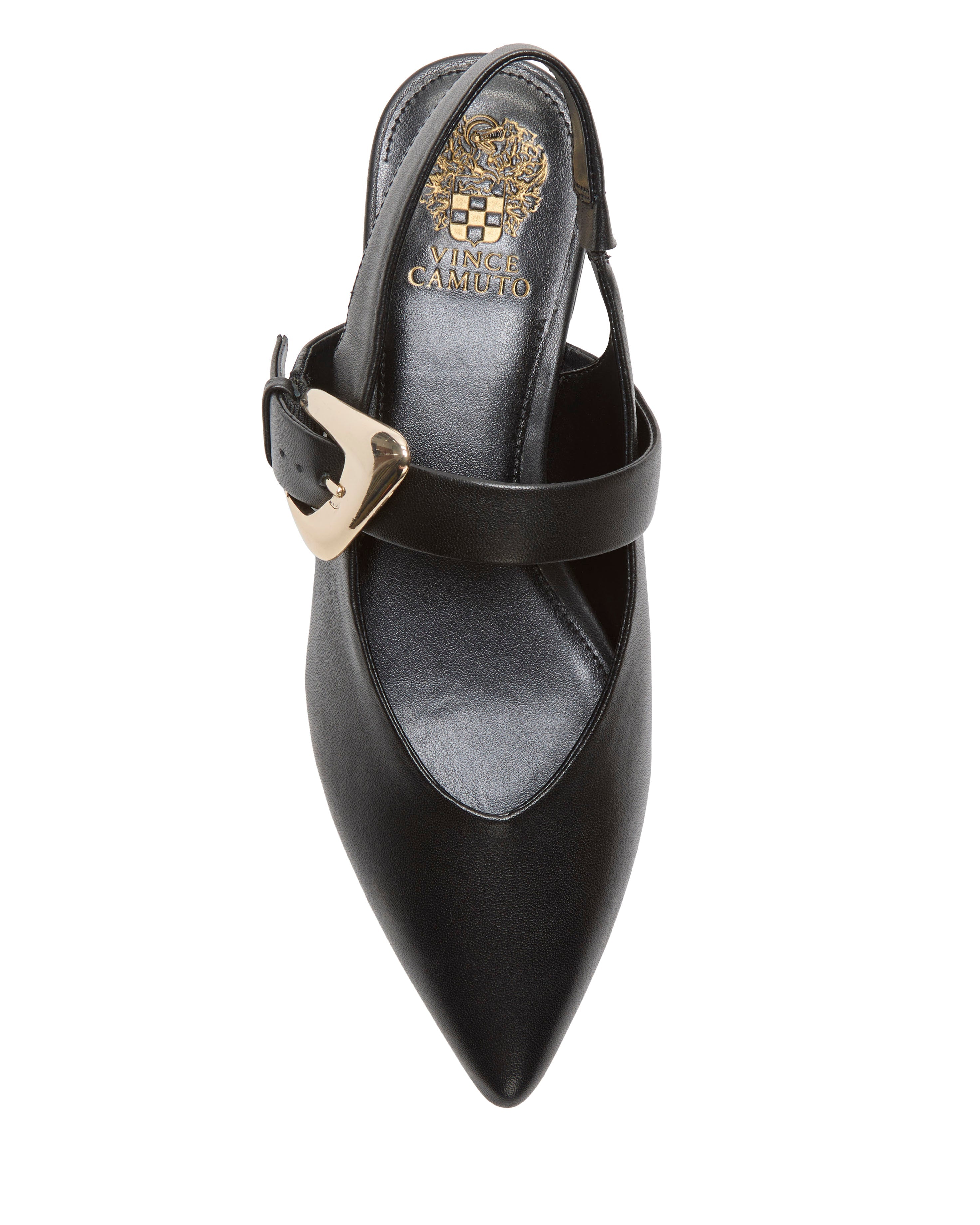 Amoret Buckle Slingback Mule