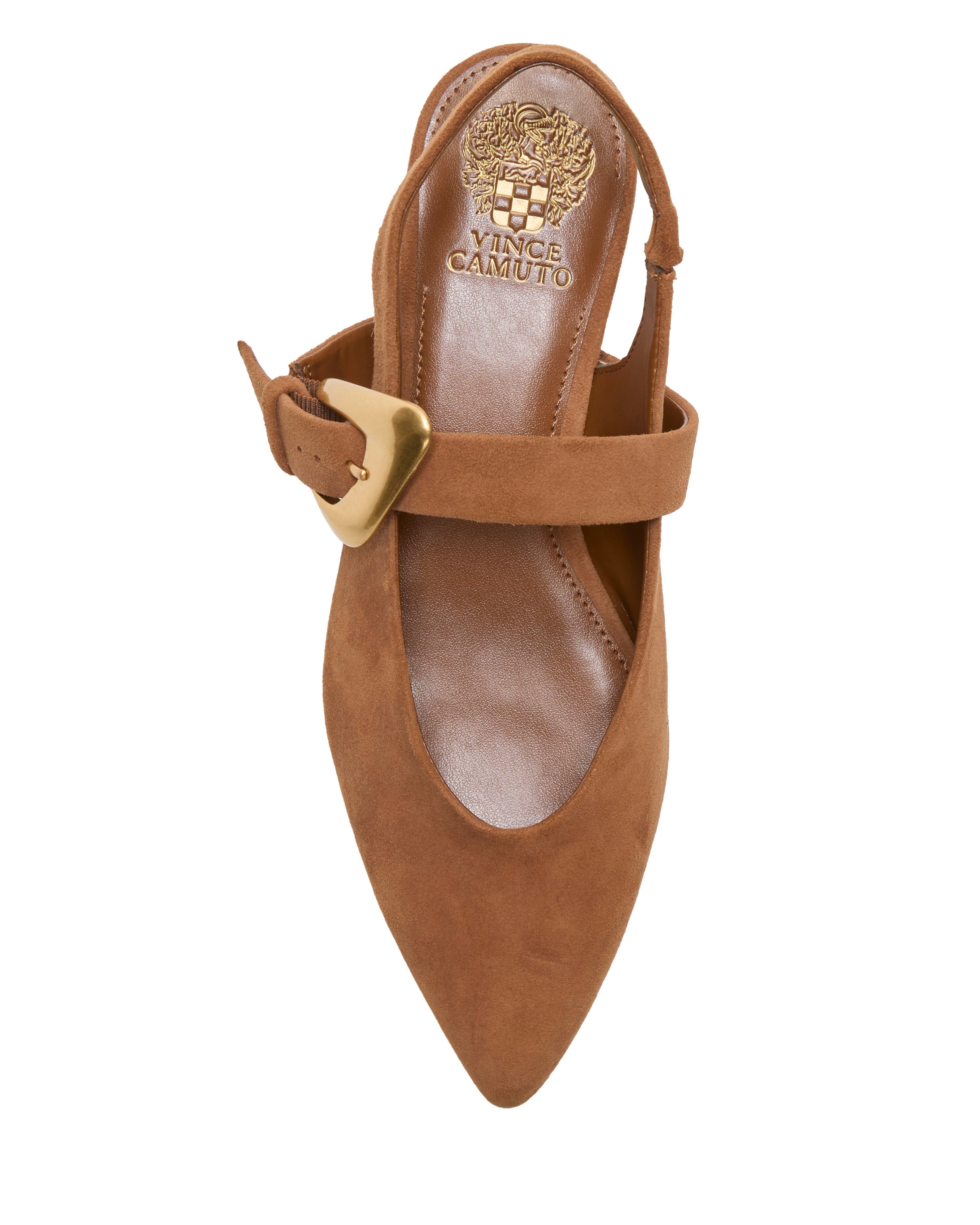 Amoret Buckle Slingback Mule