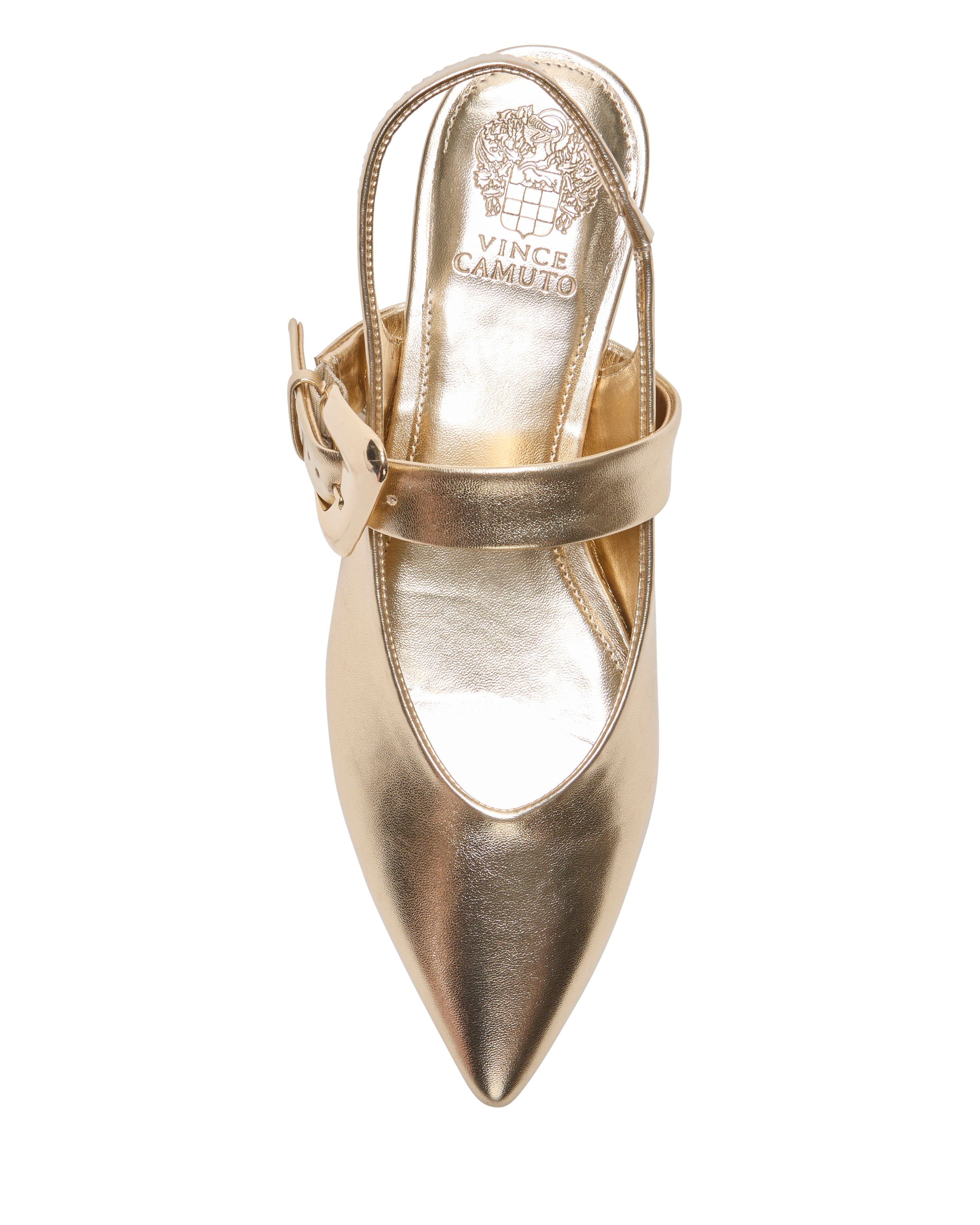 Amoret Buckle Slingback Mule