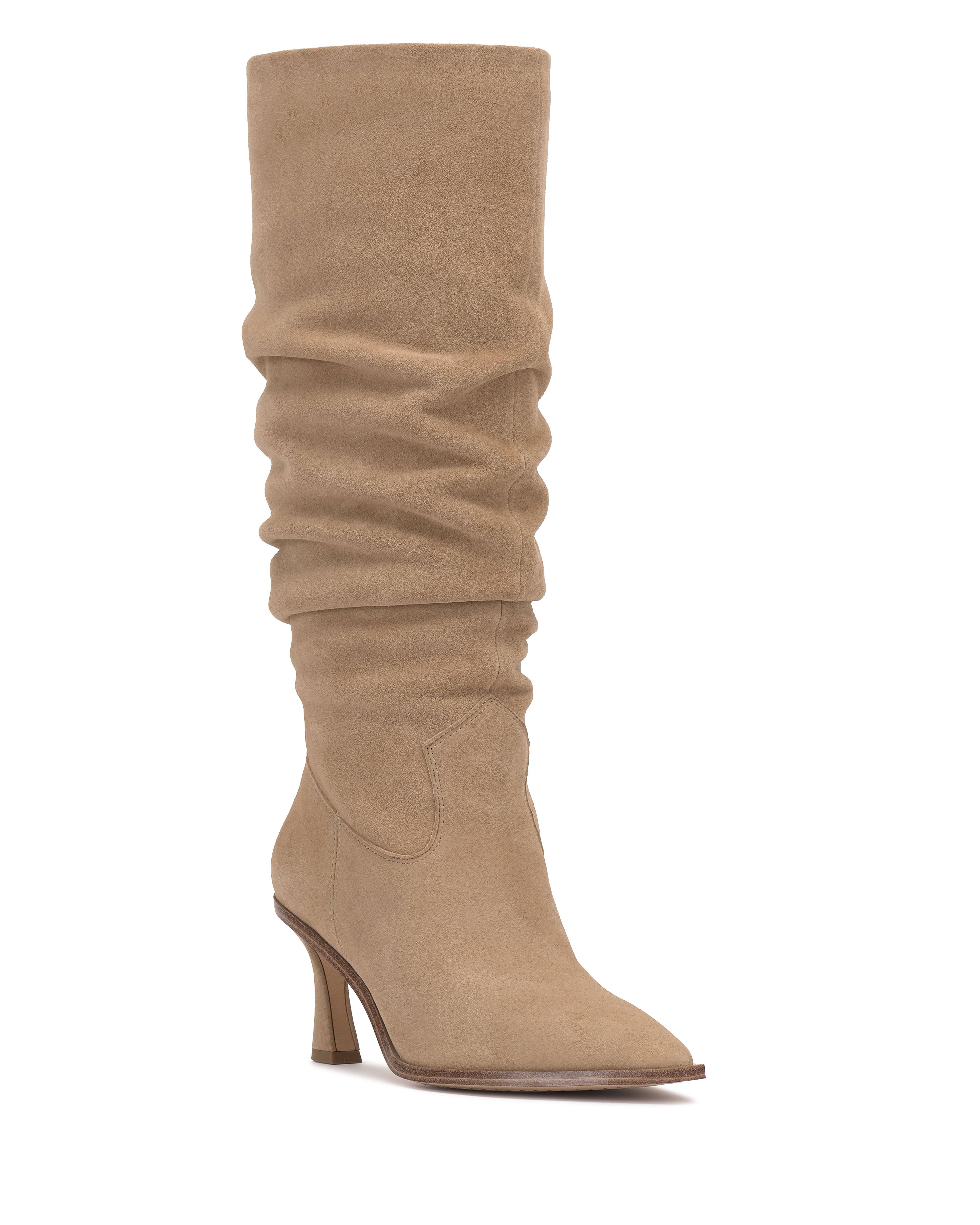Kindre Narrow Calf Slouchy Knee High Boot