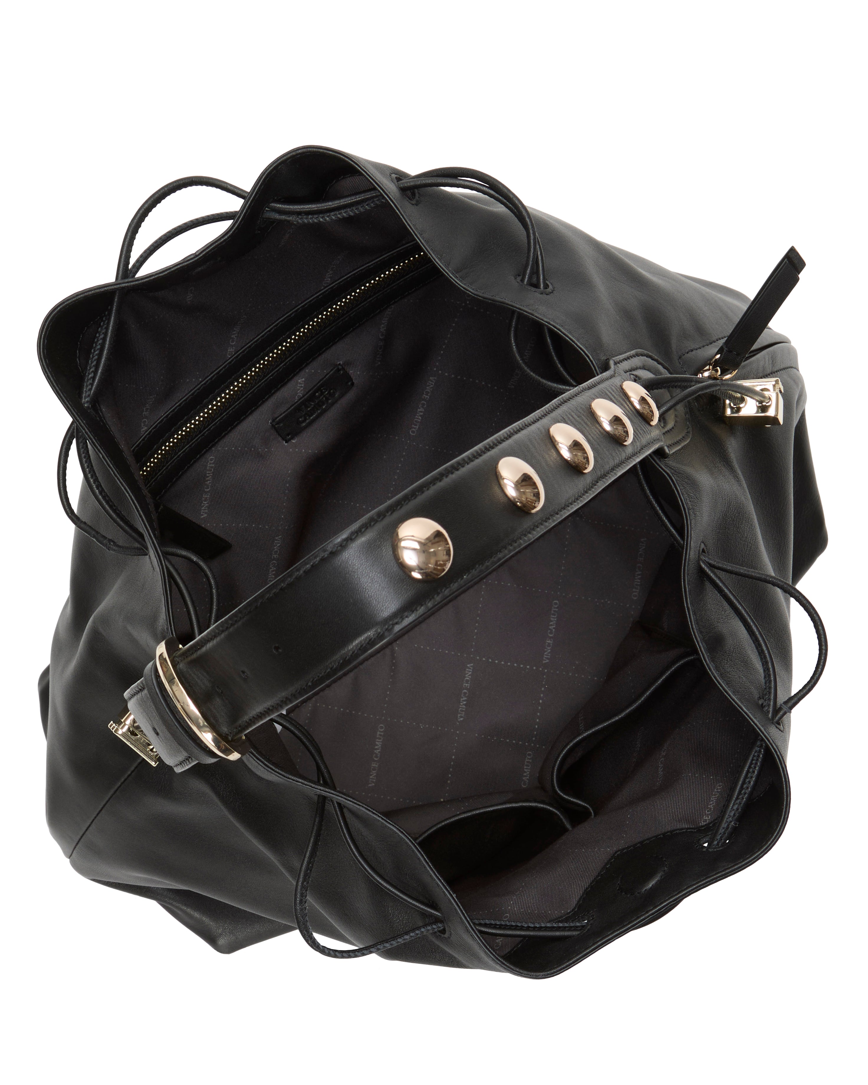 Pippa Large Studded Bucket Bag