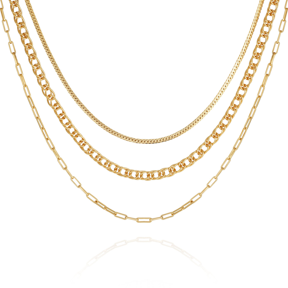 Multi Layered Chain Necklace