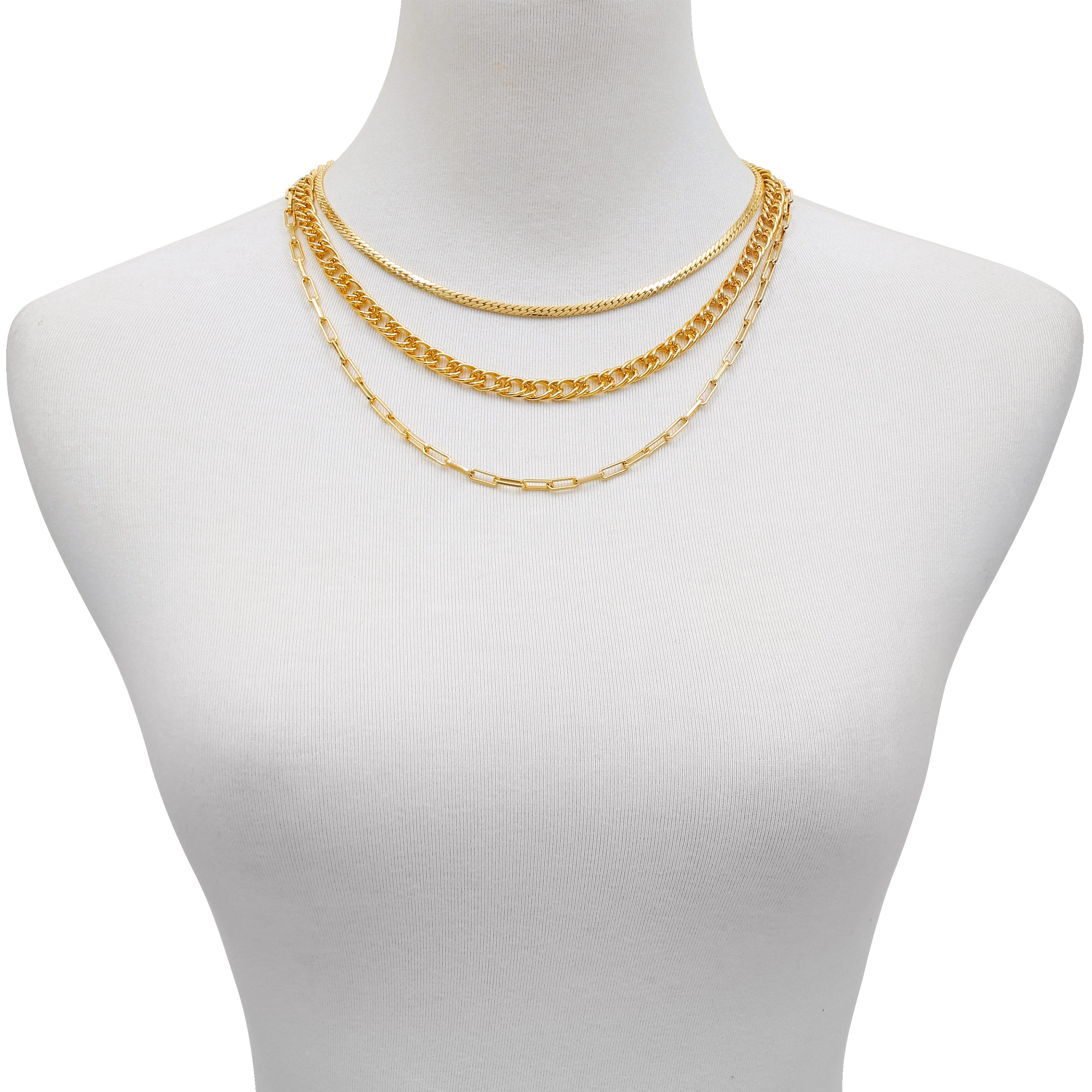 Multi Layered Chain Necklace