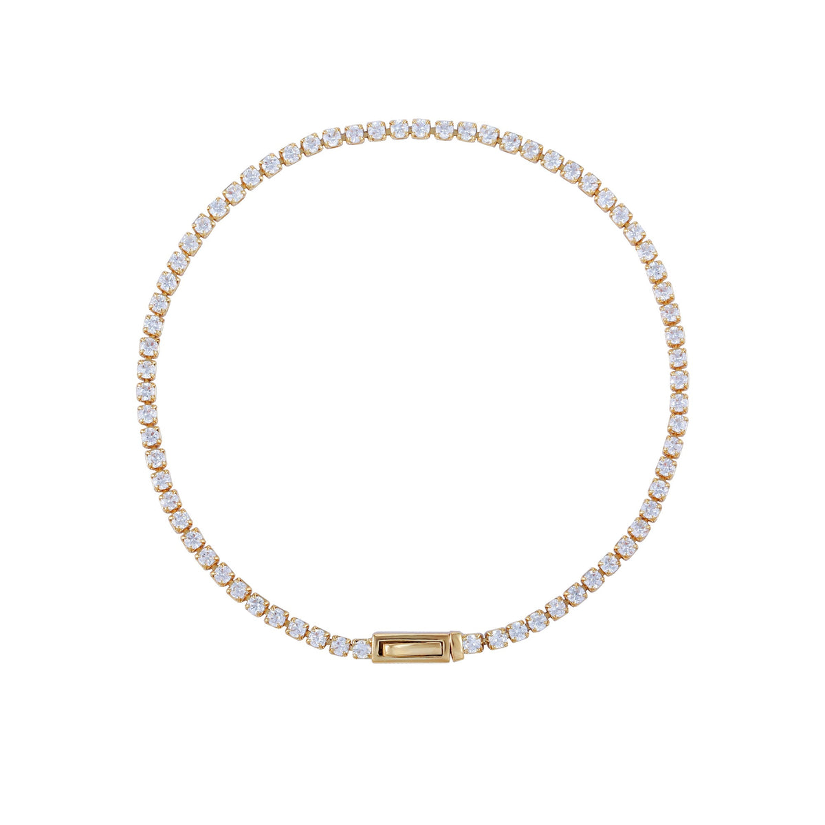 Cubic Zirconia Tennis Bracelet